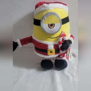 Santa Minion Plush Toy